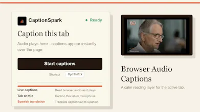 CaptionSpark gallery image