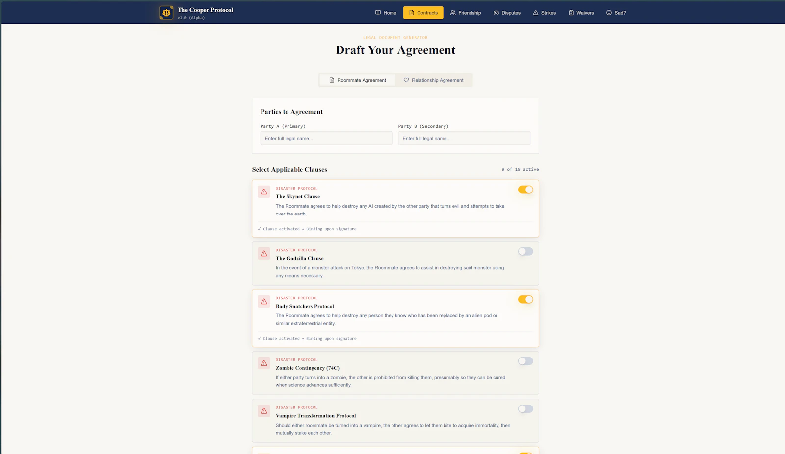 The Cooper Protocol screenshot 2