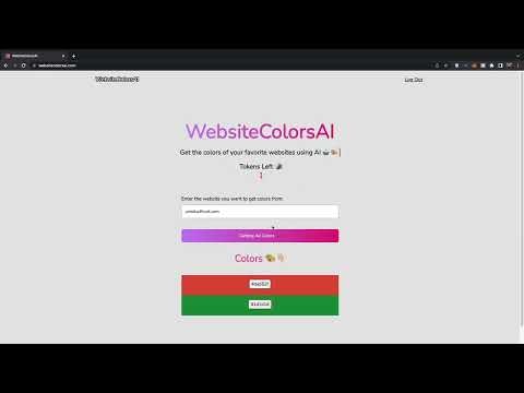 WebsiteColorsAI gallery image