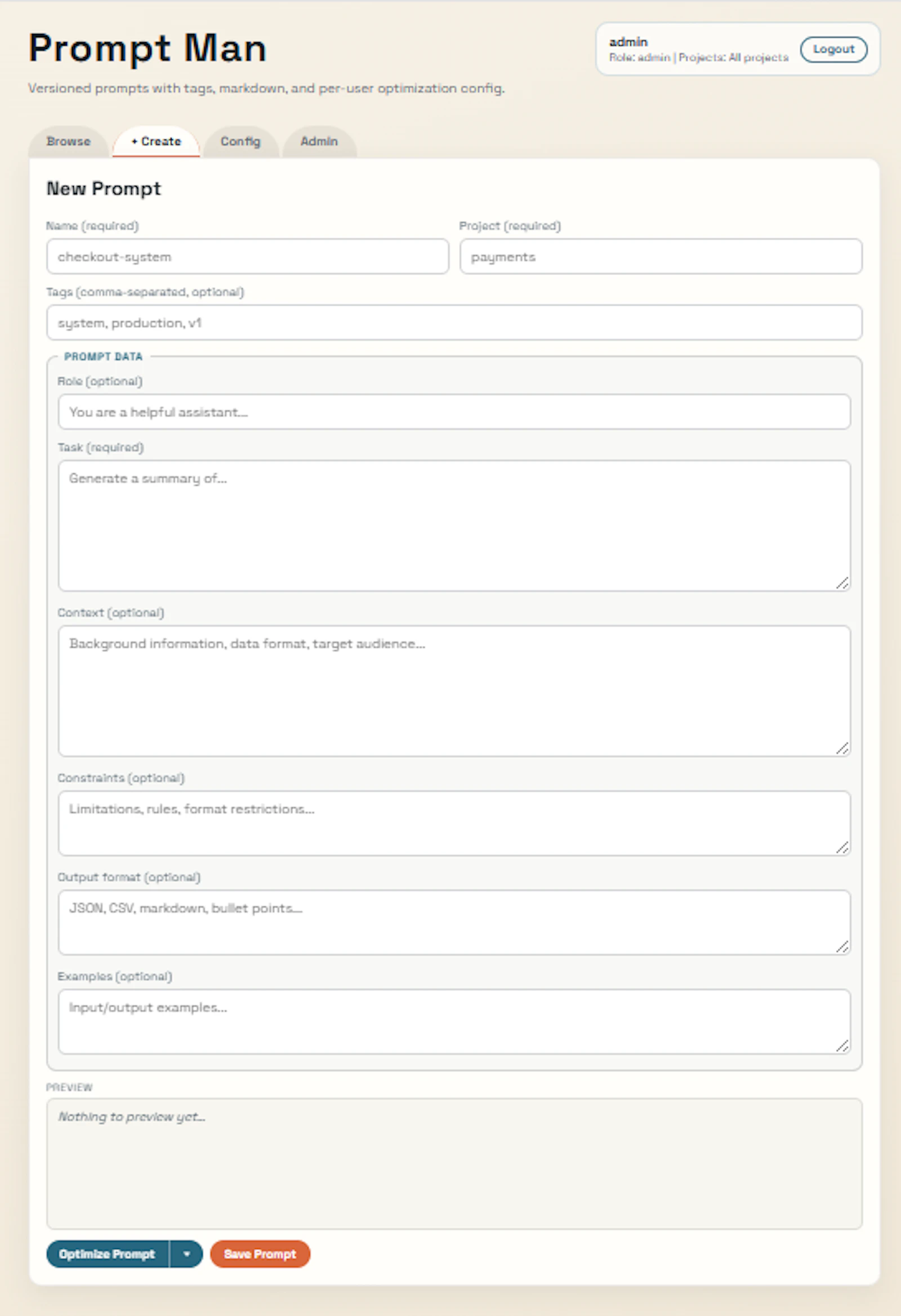 PromptMan screenshot 4