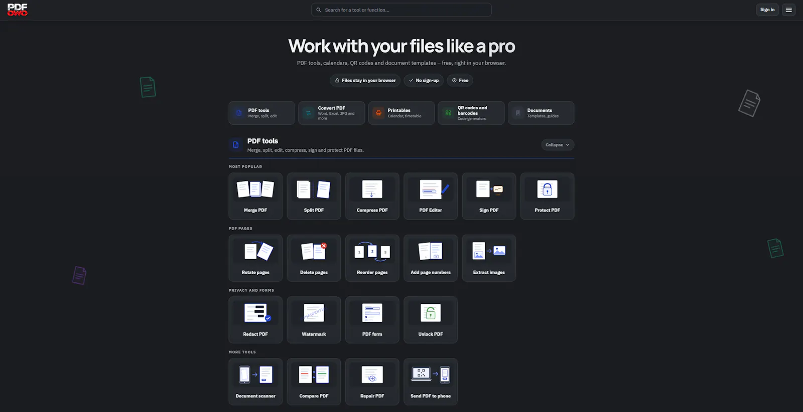 PDFowo screenshot 1