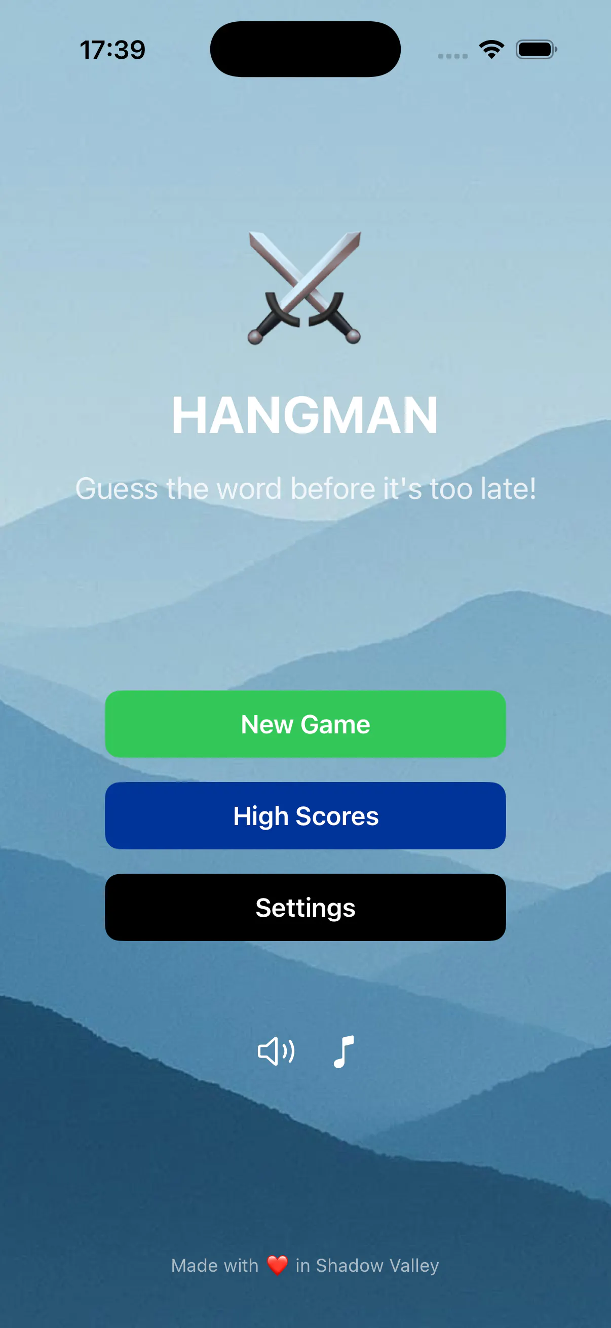 Hangman: Shadow Valley 截图 1