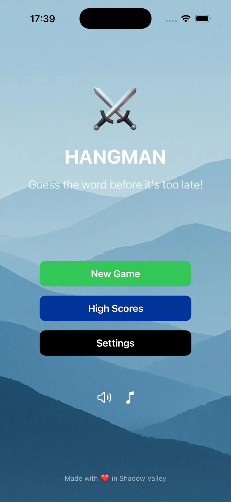 Hangman: Shadow Valley screenshot 1