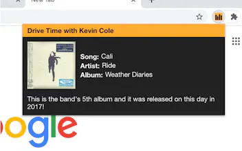 90.3 KEXP Now Playing Browser Extension gallery image