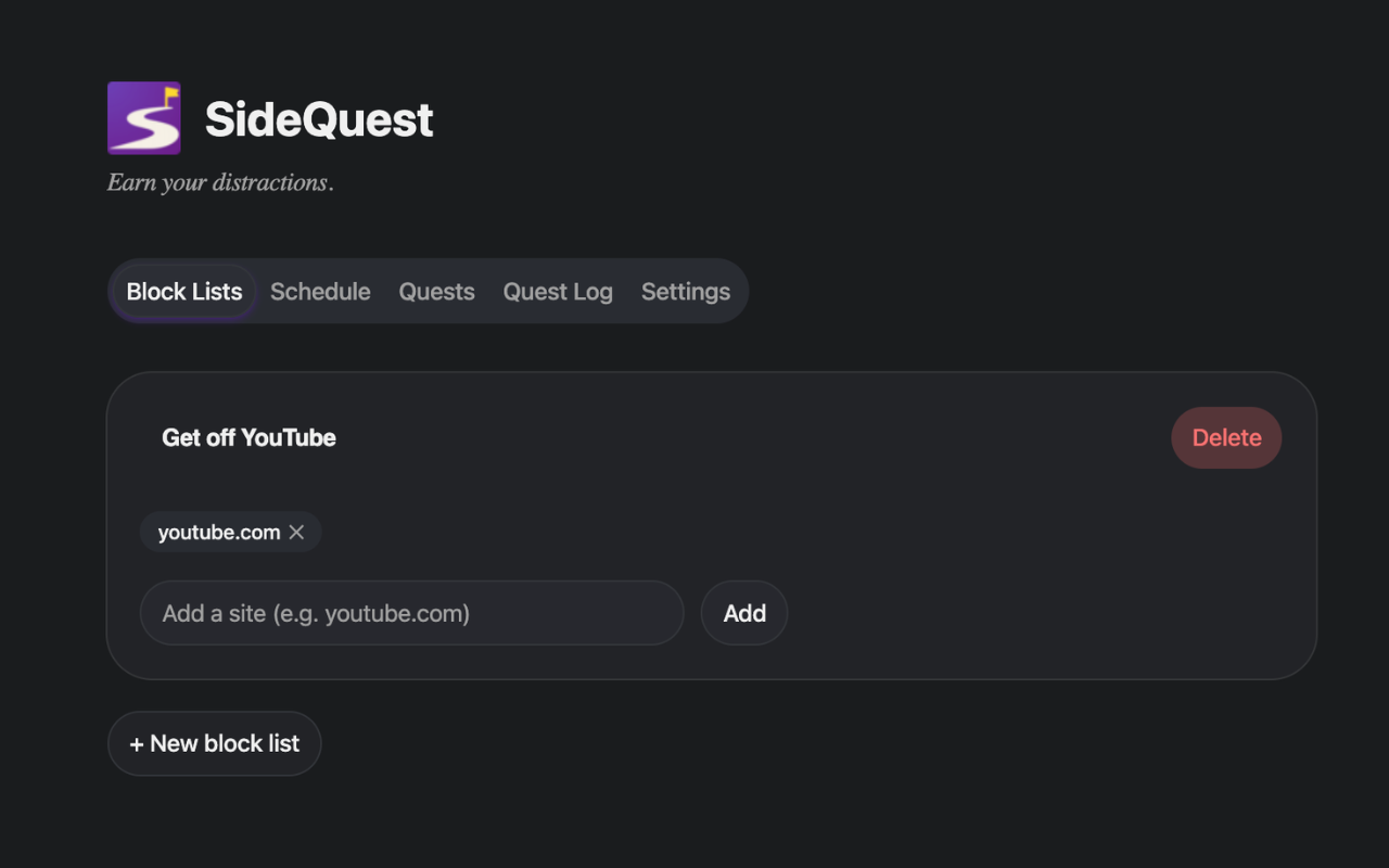 SideQuest gallery image