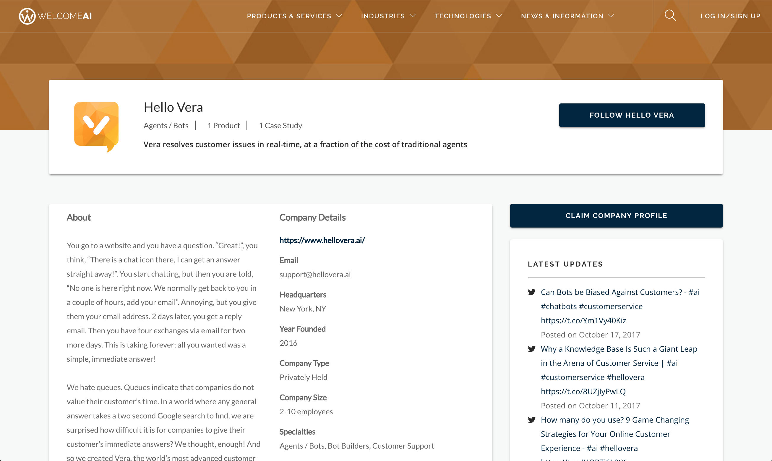 Welcome AI gallery image