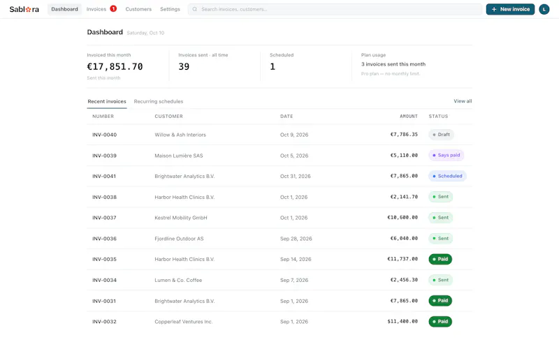Sablora screenshot 3