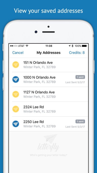 Letterfly iOS gallery image