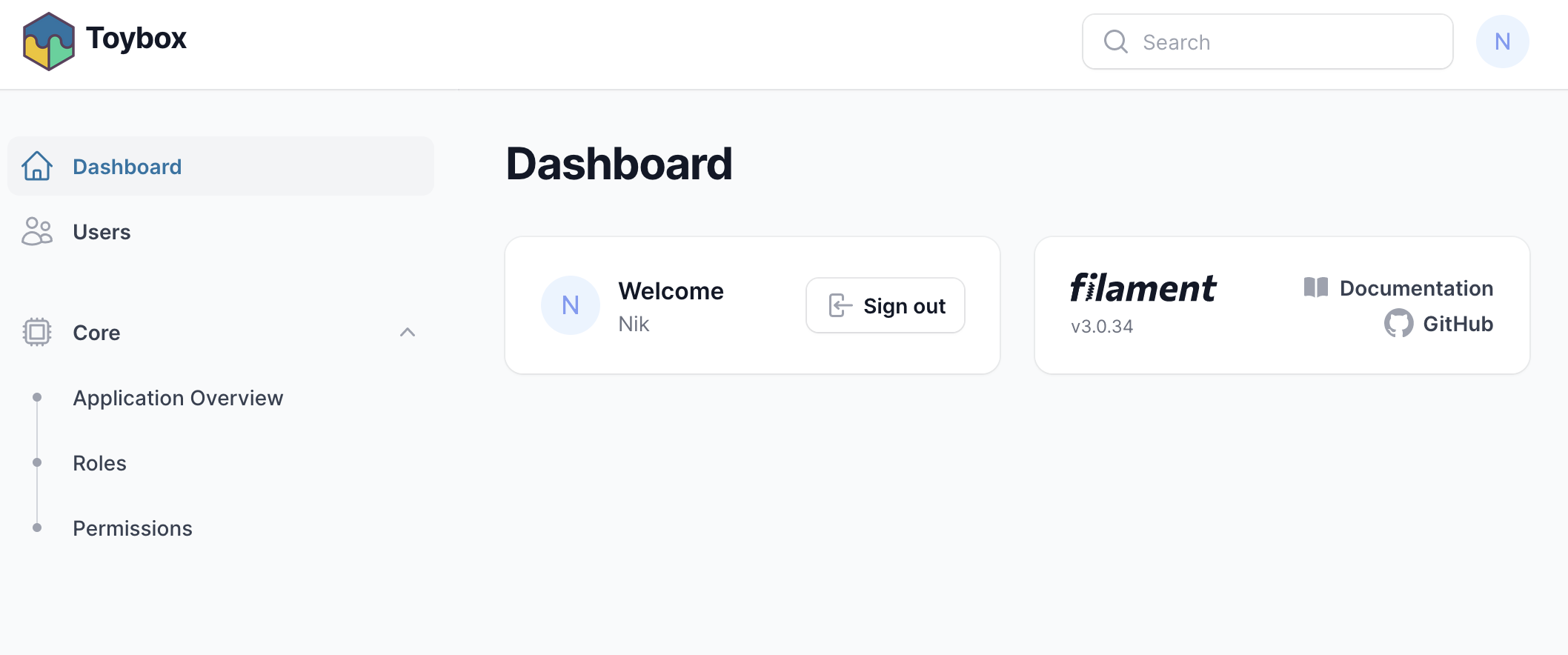 Laravel için Toybox medya 2