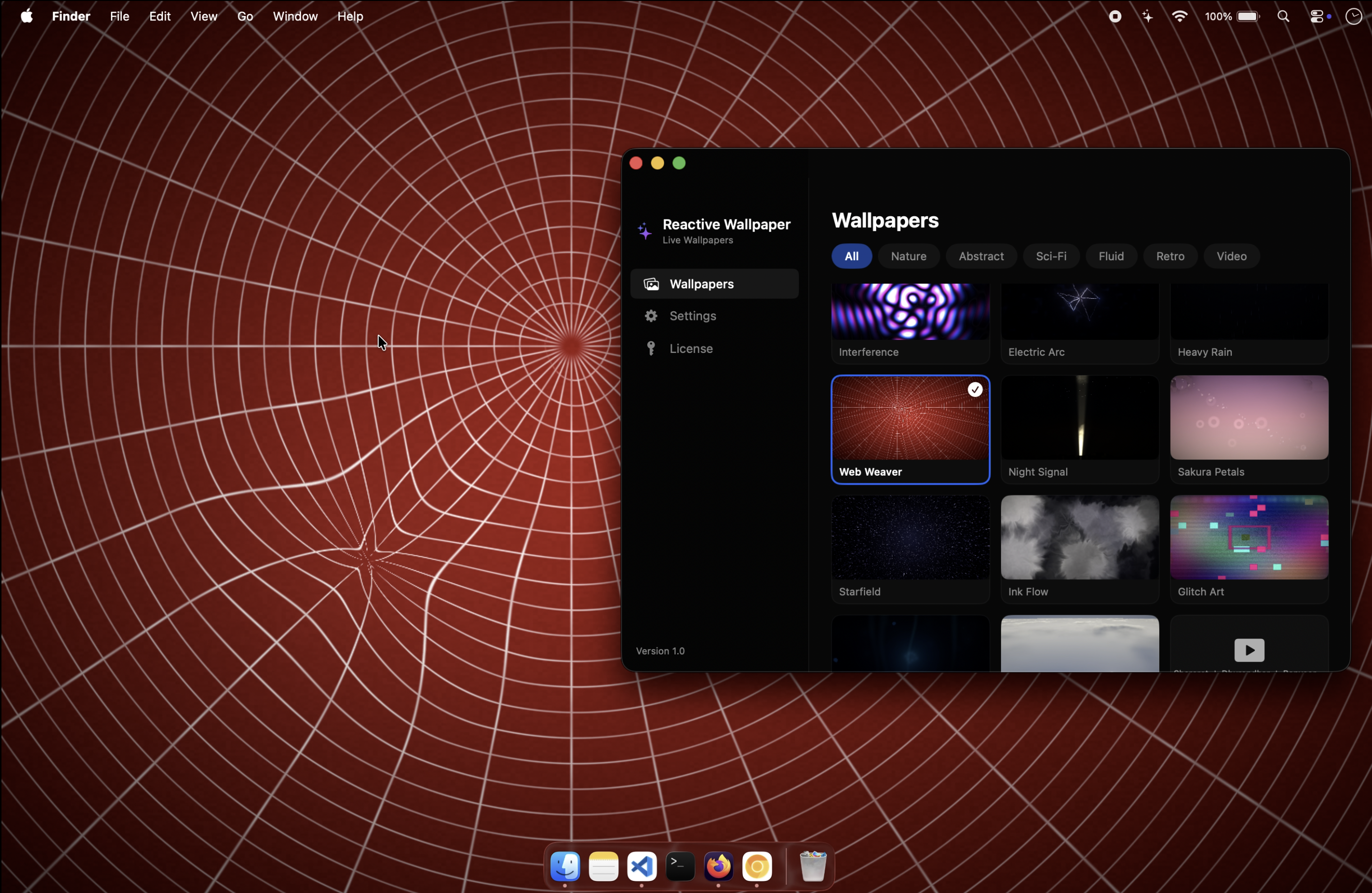 Reactive Wallpaper gallery image