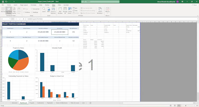 Project Control Toolkit PRO V2 screenshot 2