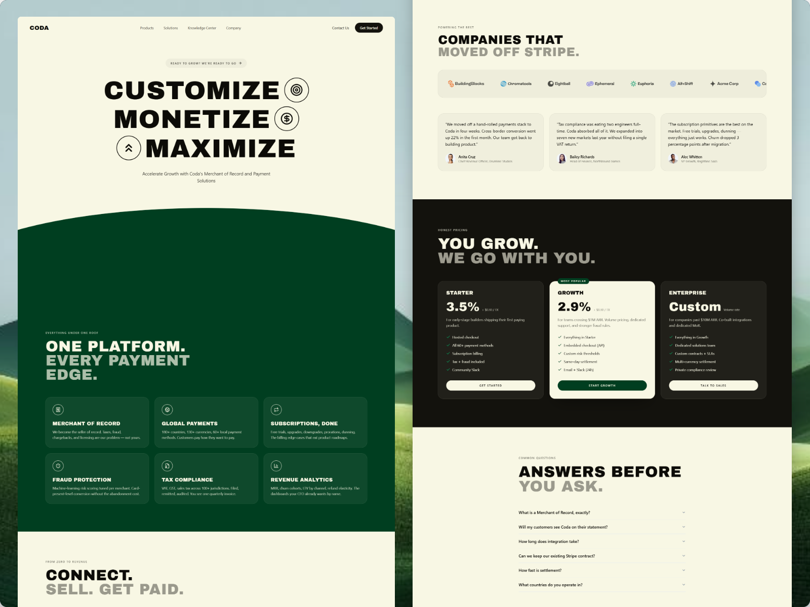CODA — payment solutions gallery image