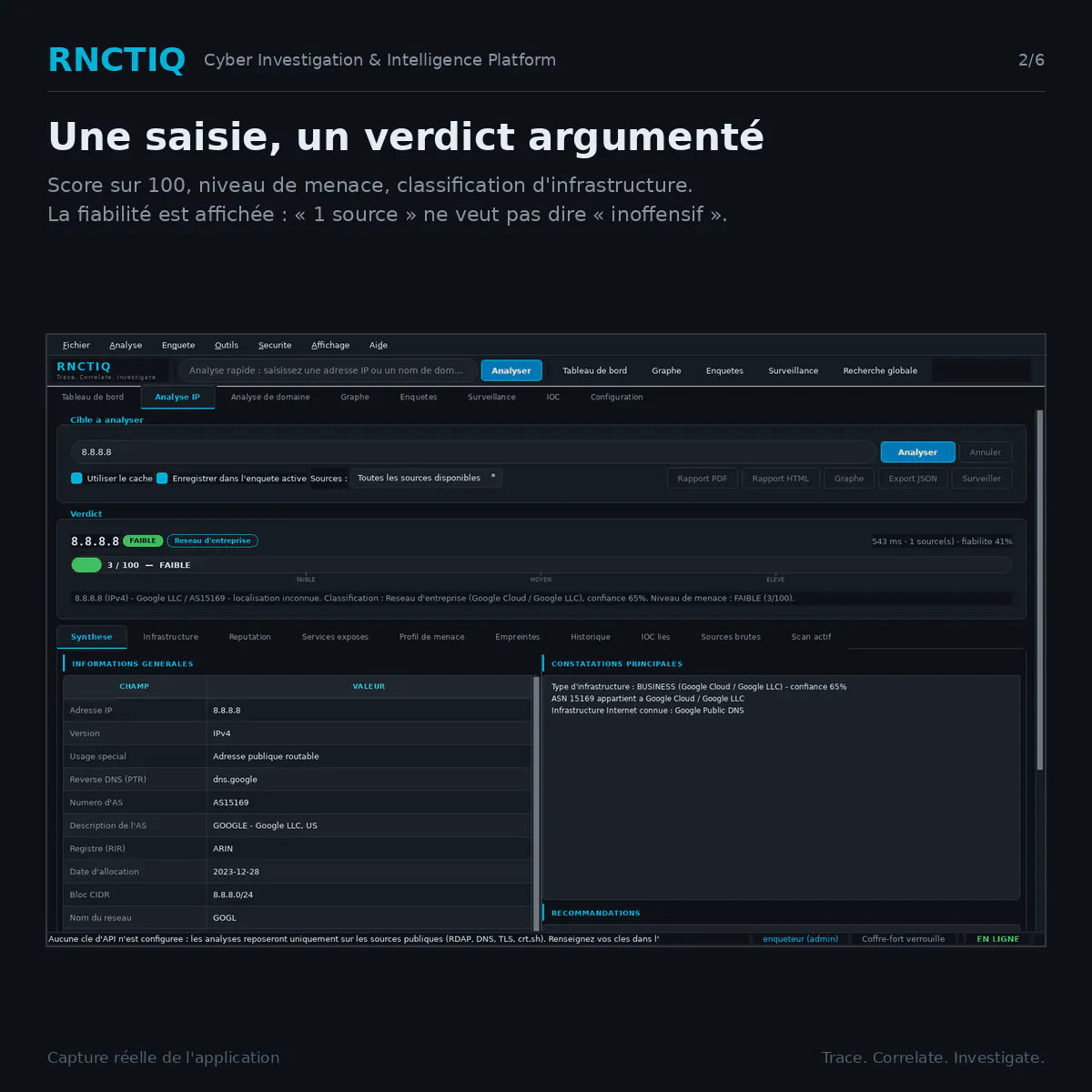 RNCTIQ -- Cyber Investigation  gallery image