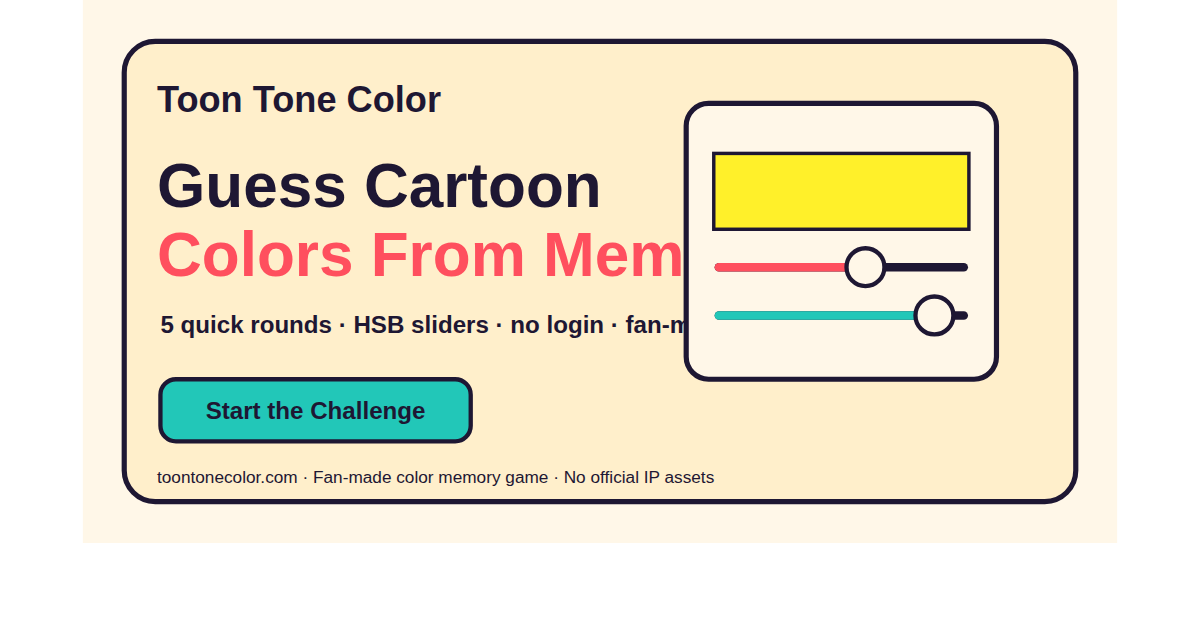 Toon Tone Color gallery image