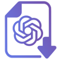 ChatGPT to PDF 2.0 -... logo