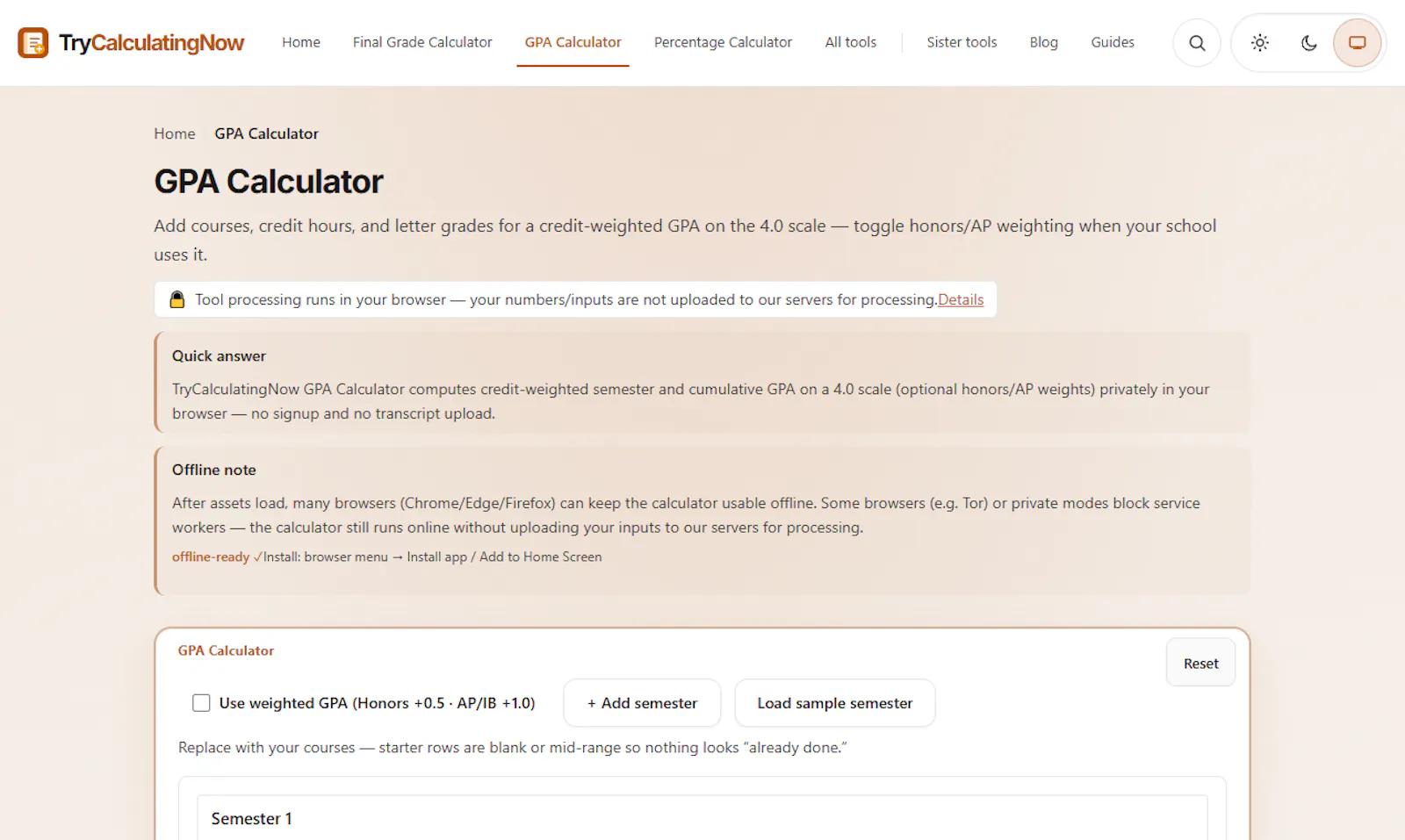 TryCalculatingNow screenshot 4