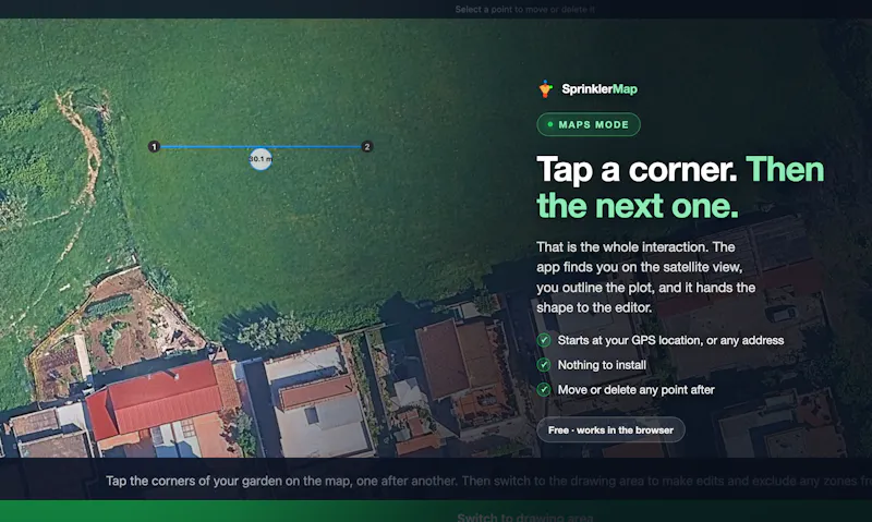 SprinklerMap screenshot 2