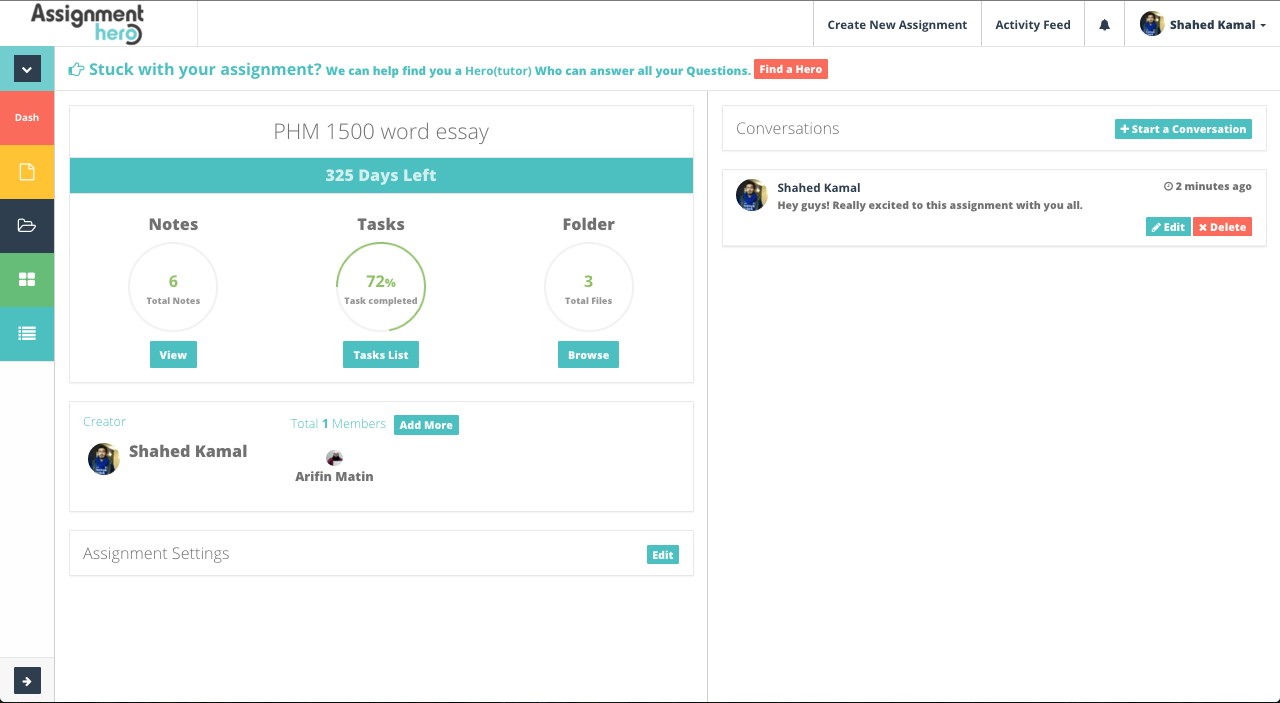 Assignment Hero gallery image