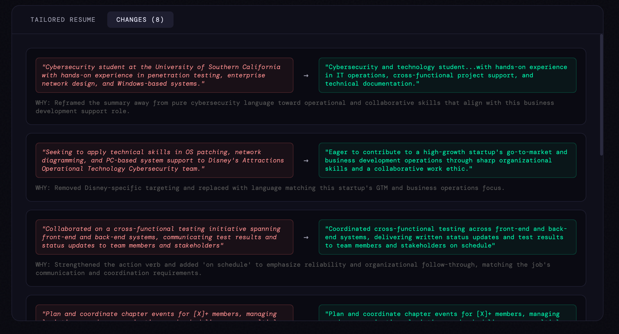 Resumatch gallery image