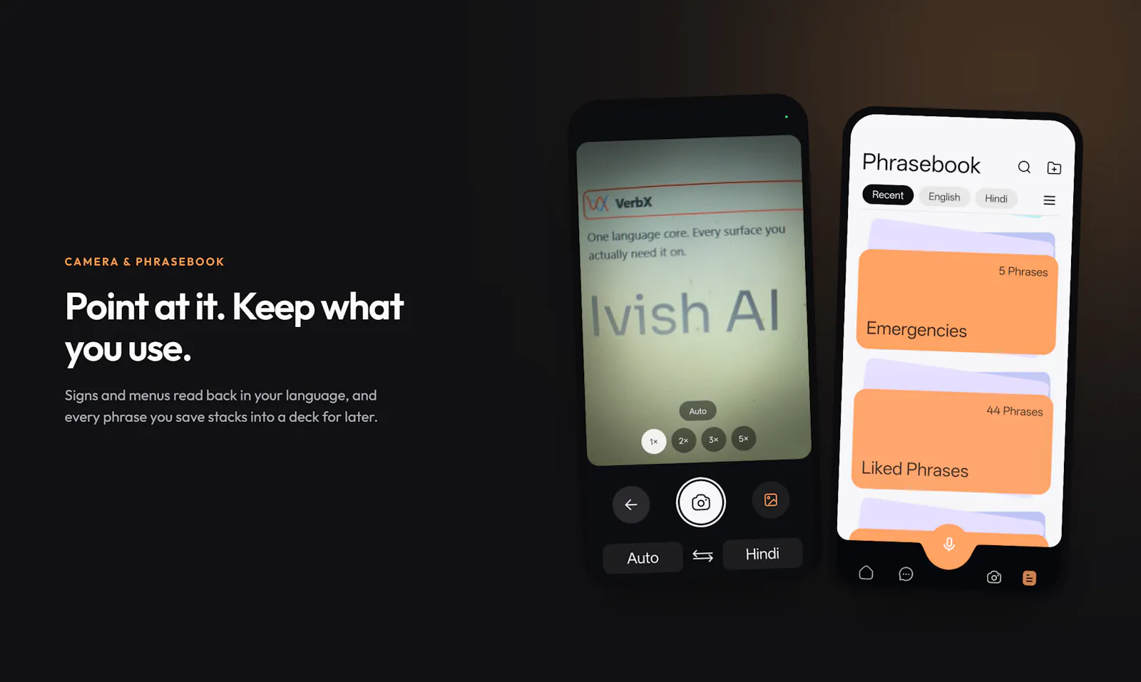 VerbX Travel App screenshot 4