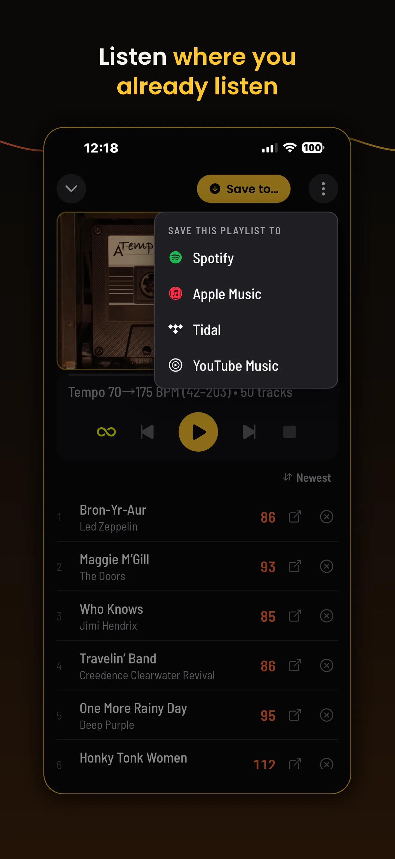 TempoTunes gallery image