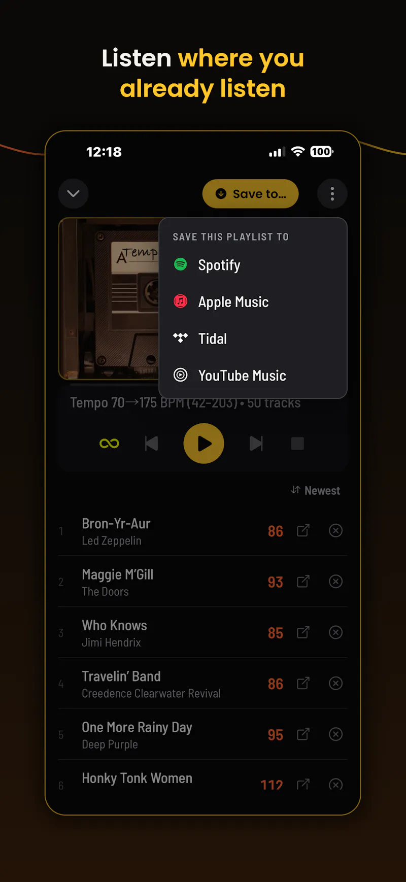 TempoTunes screenshot 8
