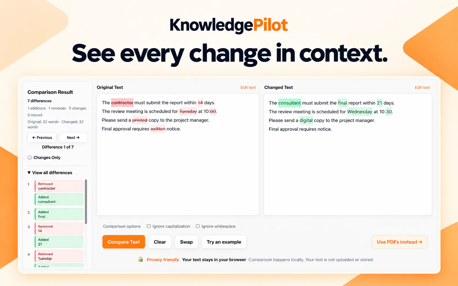 Text Compare gallery image