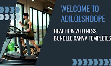 Health & Wellness canva templetes gallery image