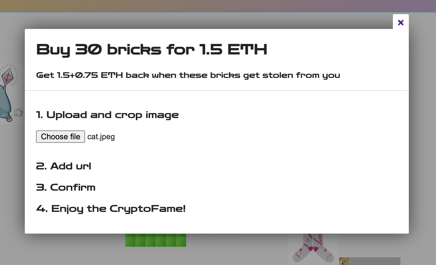 CryptoFame gallery image