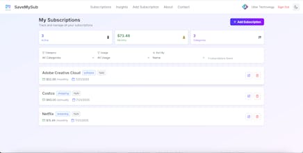 SaveMySub gallery image