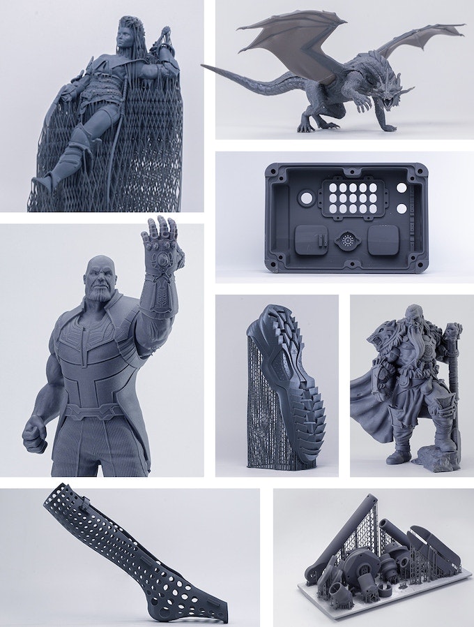 Emake3d Galaxy 1 - 17 인치 대규모 SLA 3D 프린터 미디어 7
