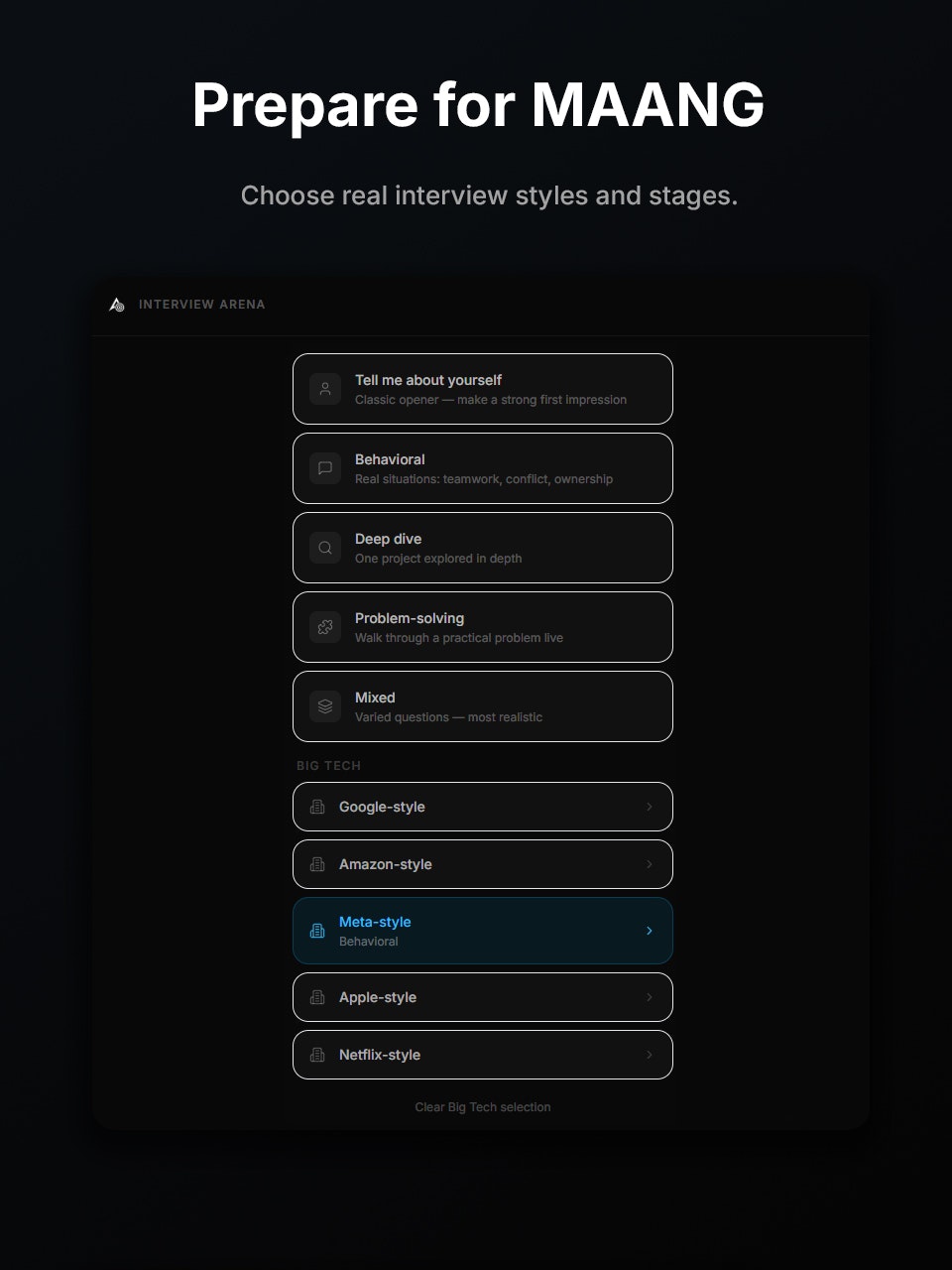 Interview Arena gallery image