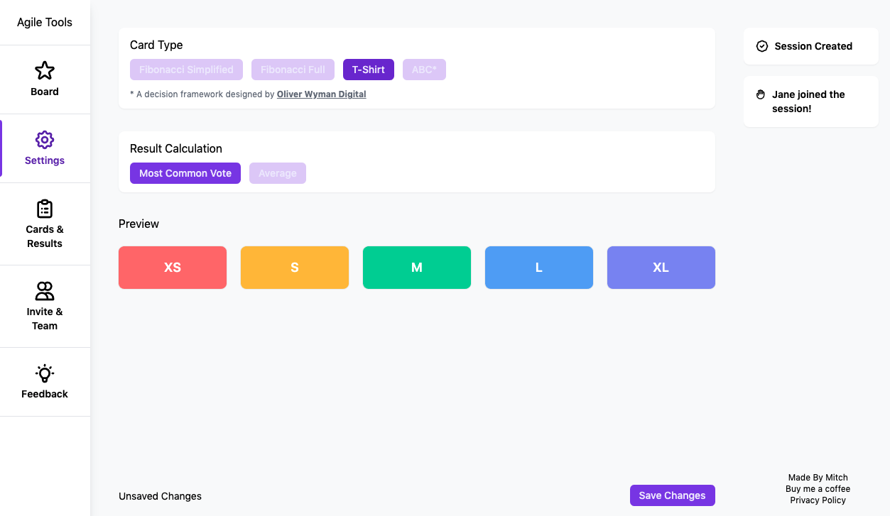 Agile Tools - Planning Poker Online gallery image