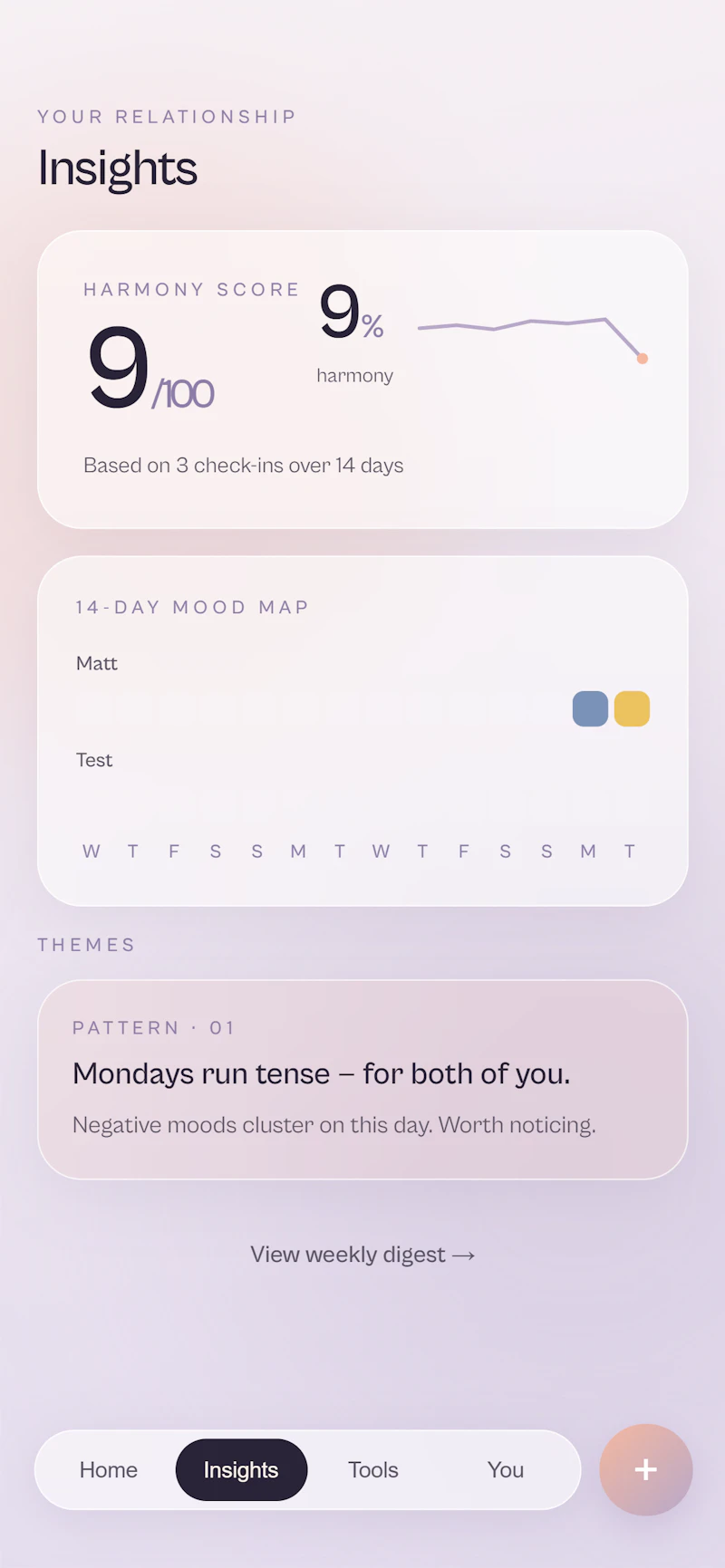 PulseTwo — Two hearts, one rhythm screenshot 2