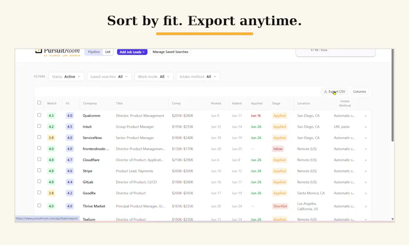 PursuitRoom screenshot 3