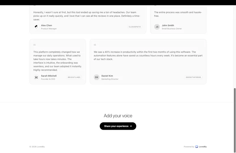 LovedBy screenshot 10