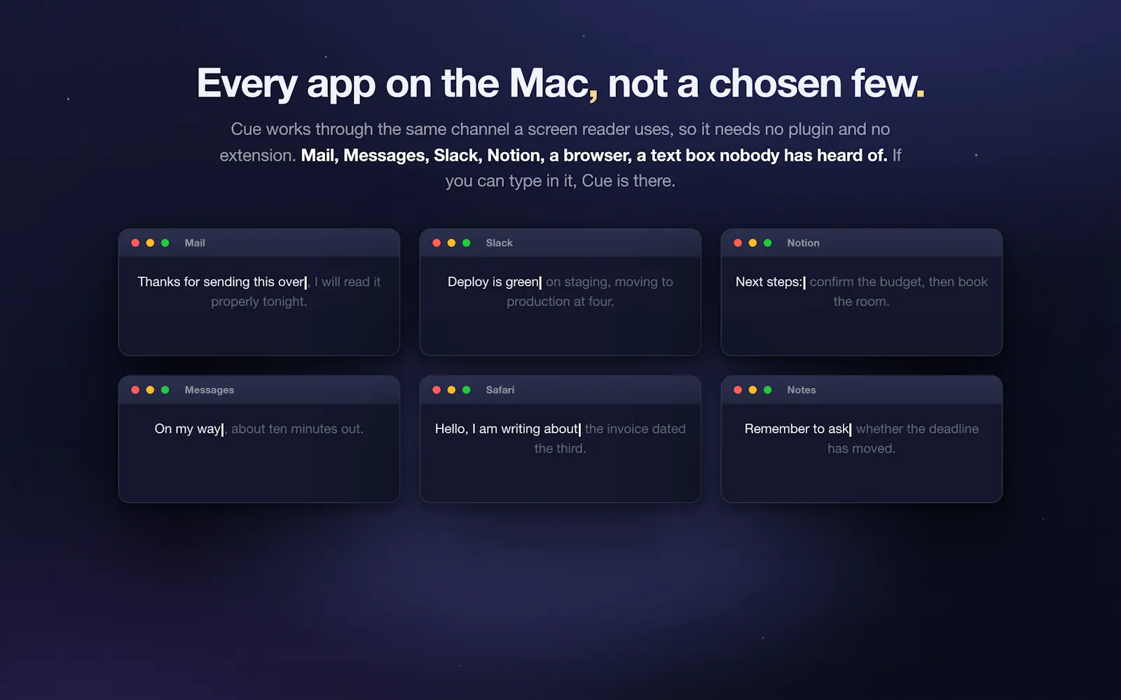 Cue screenshot 11