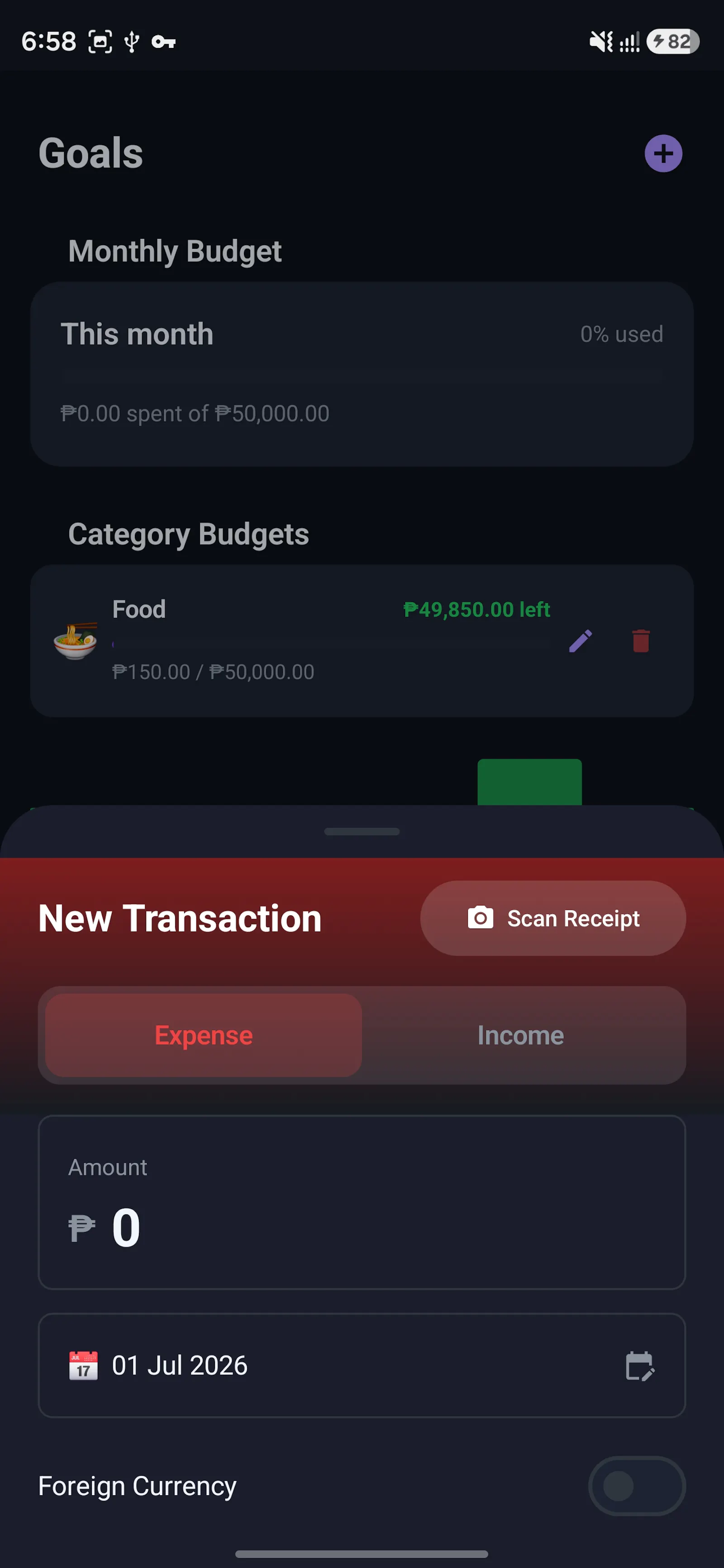 BudgetRaker screenshot 2