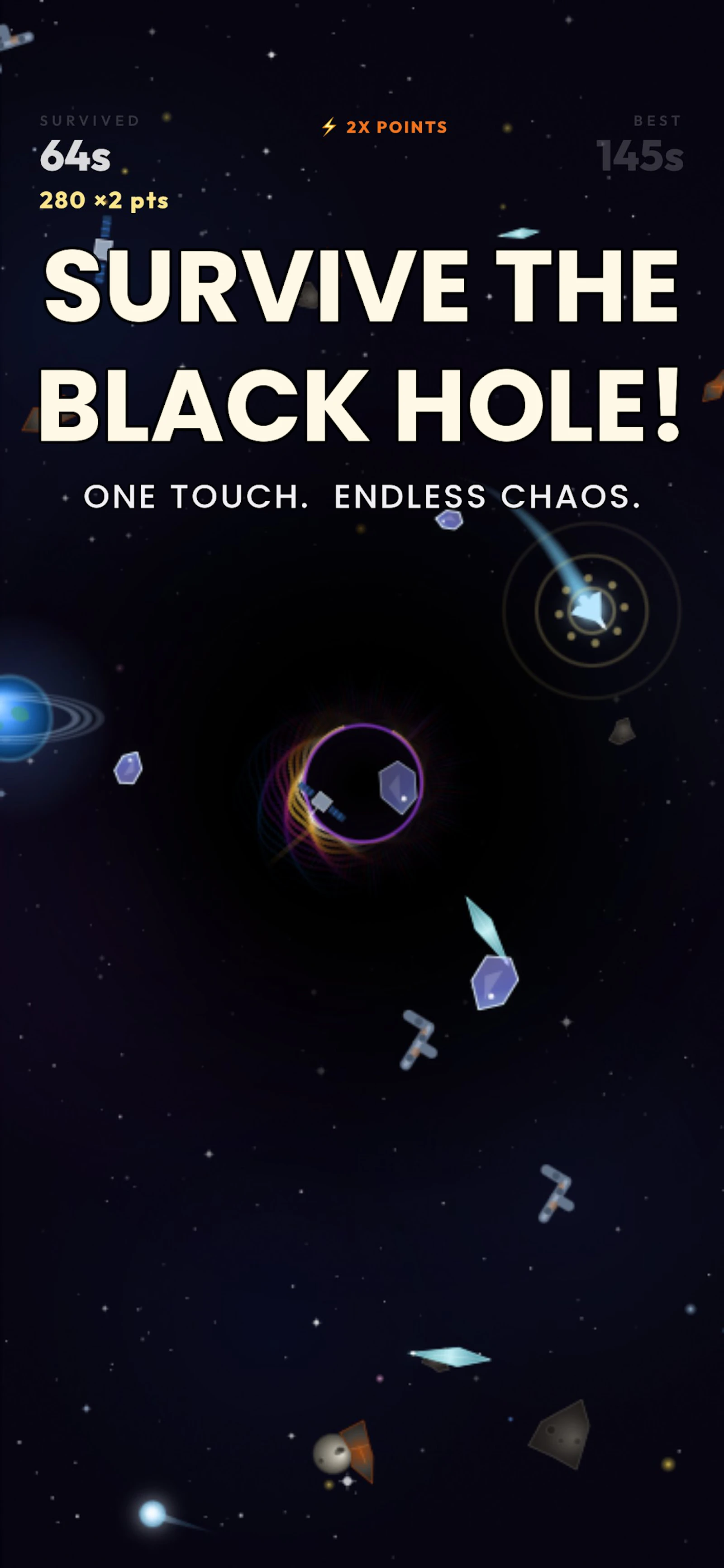Gravity Well: Black Hole screenshot 1