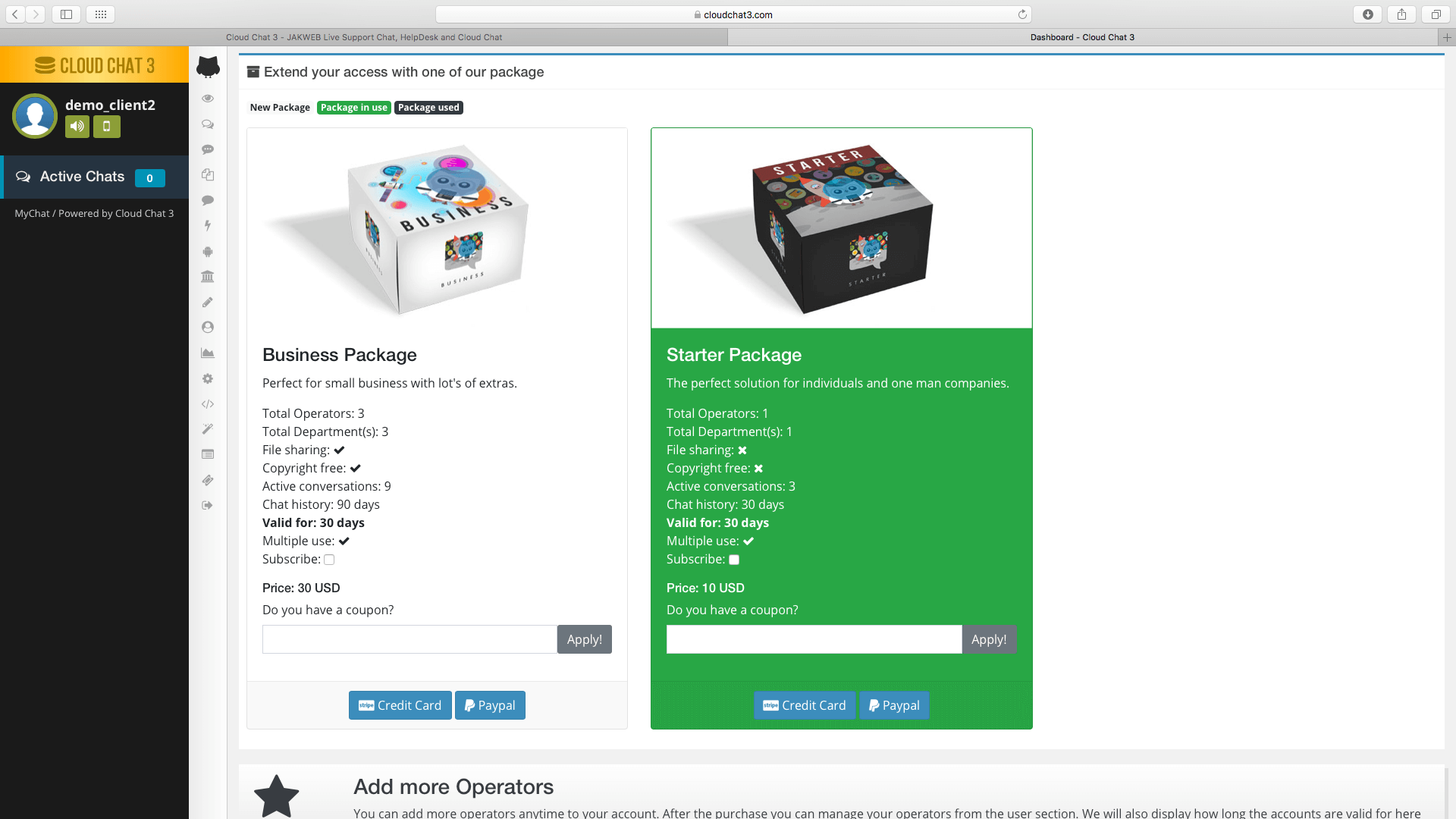 Fully SaaS Live Support Chat - Cloud Chat 3 gallery image