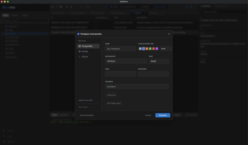 SqlMate screenshot 2