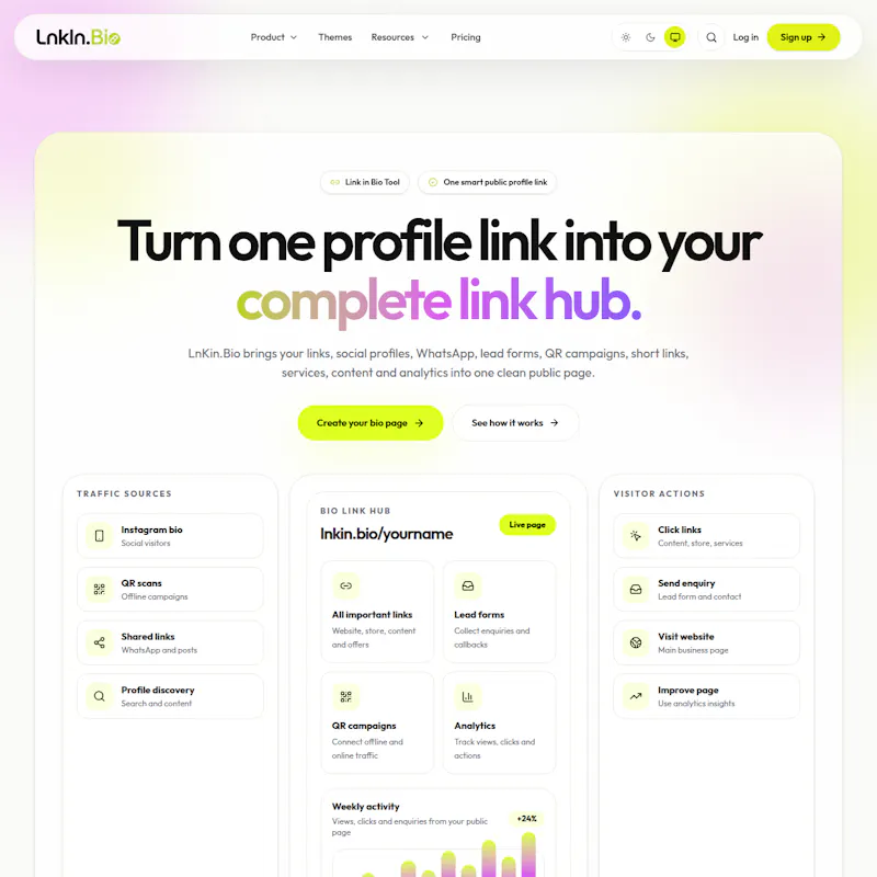 LnKin.Bio screenshot 2