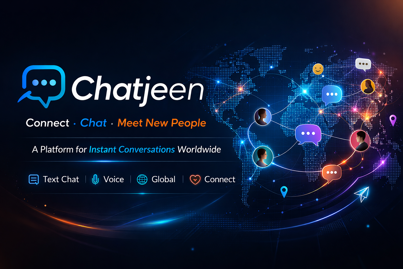 ChatJeen - Screenshot 2 showing product features and functionality