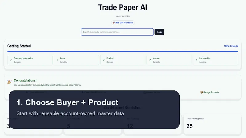 Trade Paper AI screenshot 2
