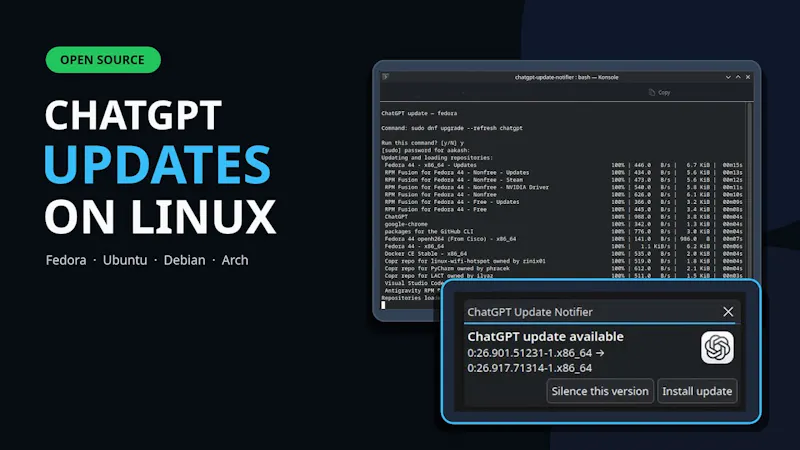 ChatGPT Update Notifier screenshot 1 (video preview)