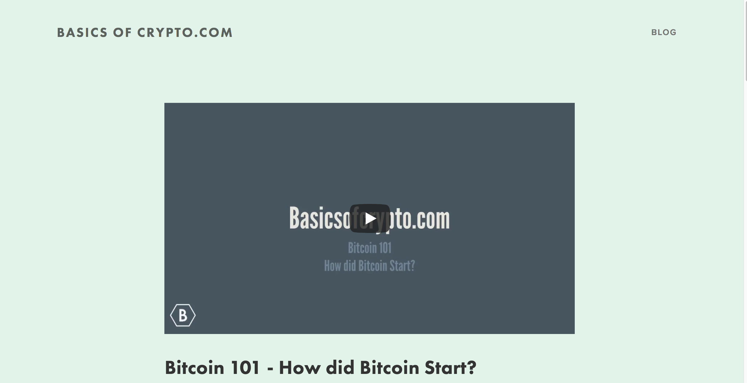 Basics of Crypto gallery image