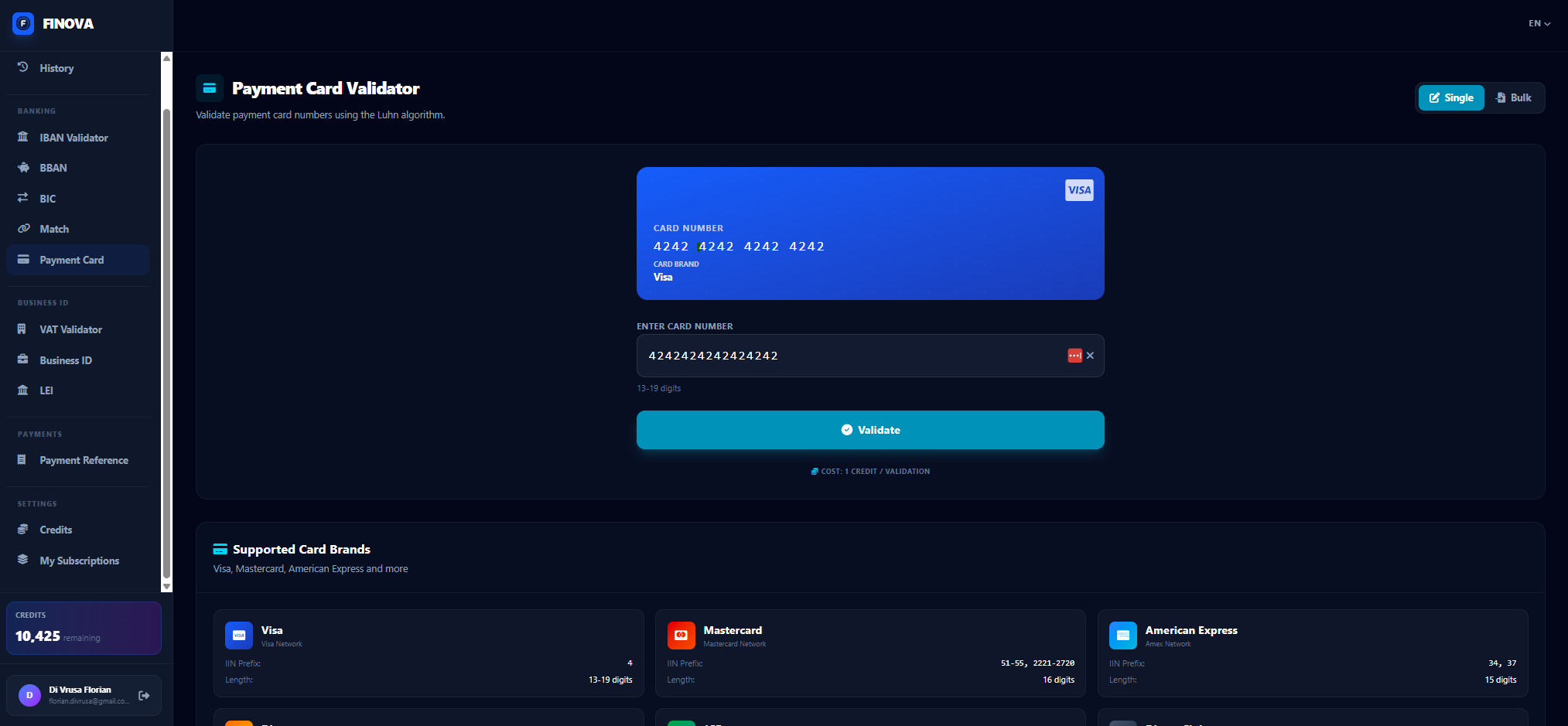 FinovaSharp - Screenshot 3 showing product features and functionality
