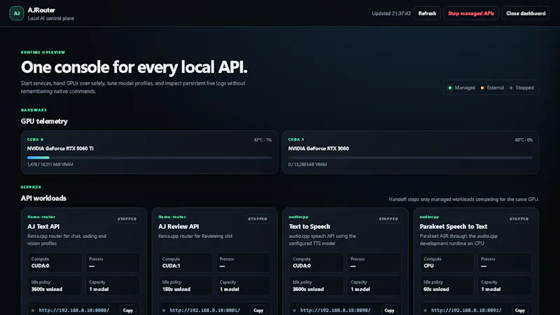 AJRouter Engine screenshot 2