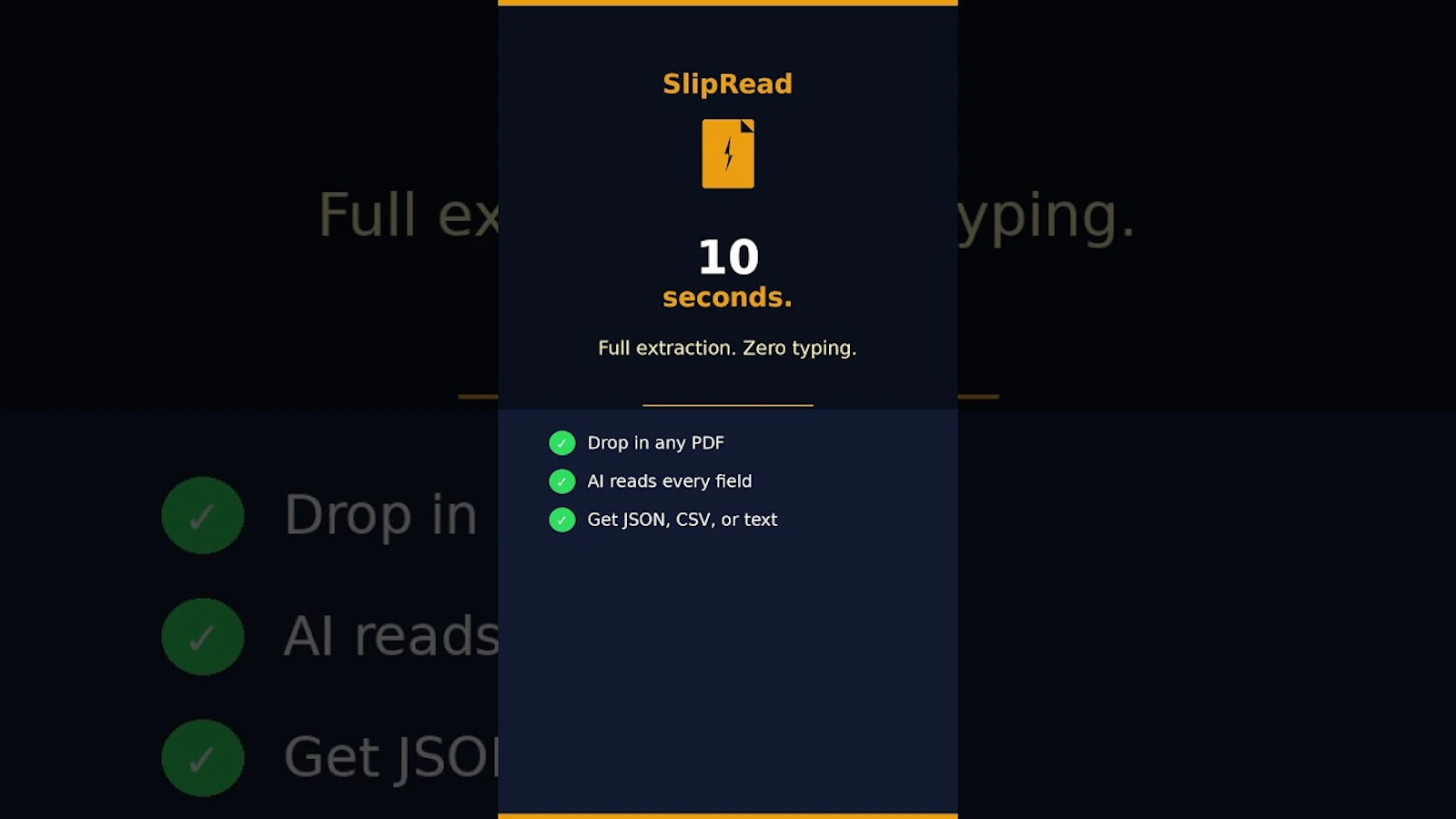 SlipRead screenshot 1 (video preview)