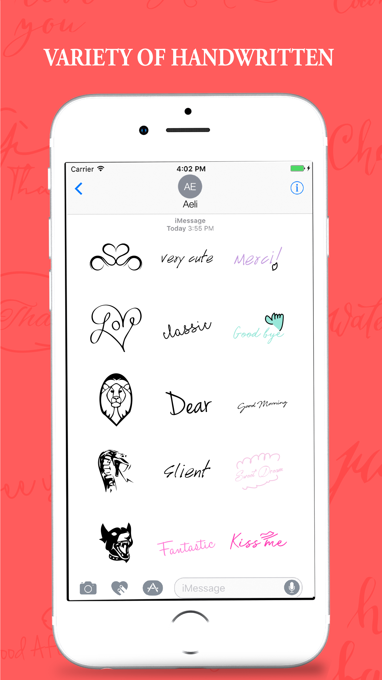 Black Stickers Beauty for iMessage gallery image